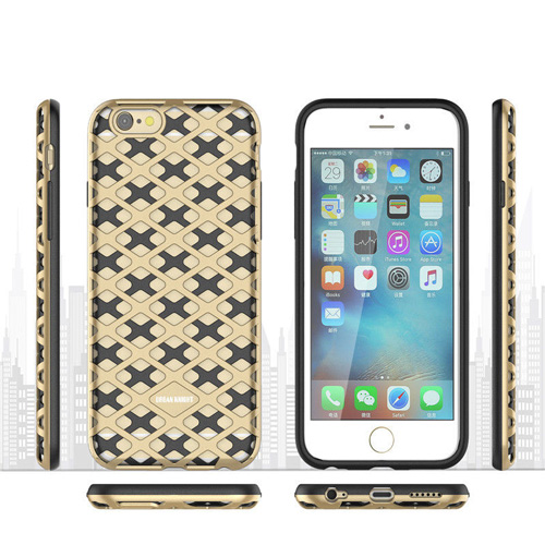 Fashion 2 in 1 PC+TPU Hollow Case Cover For Apple iPhone 5/5S/SE/6/6S/6S Plus