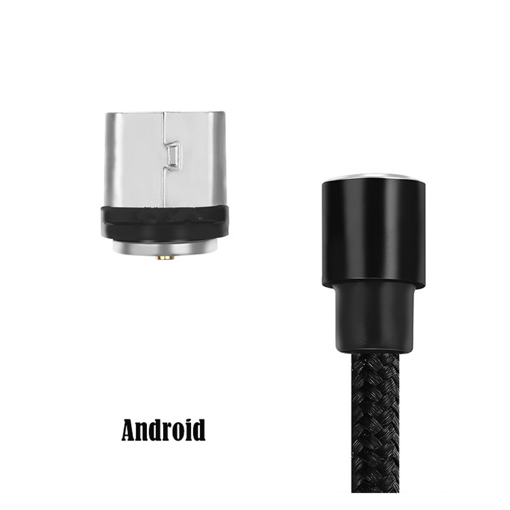 Nylon Braided Fast Charging magnetic transfer port usb cable for Iphone5/Andriod/type-C