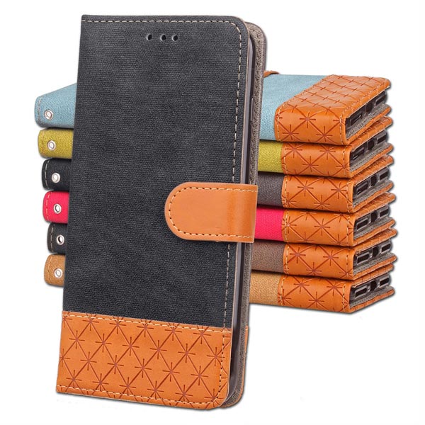 Luxury Leather Case Wallet Stand Magnetic Cover for LG G6