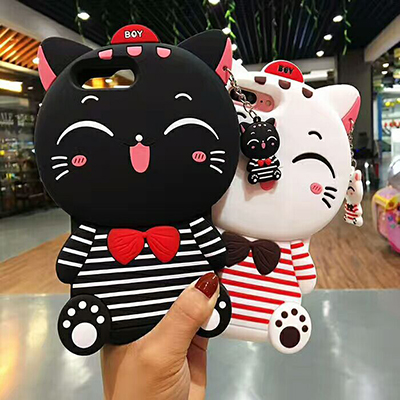 Silicone phone case for mobile phone