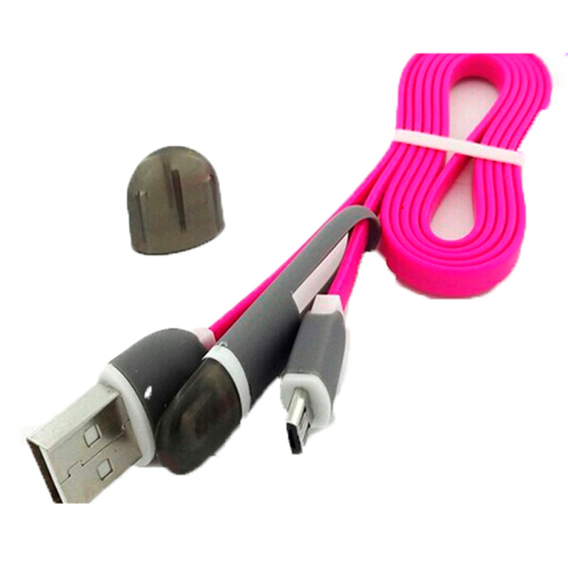 High Quality 2 in 1 2.1A Micro USB Cable 2 in 1 usb cable