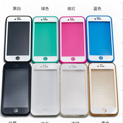 Multicolor waterproof phone case