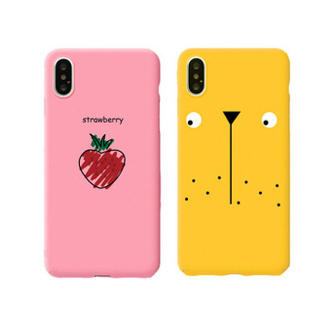 Cartoon Anti-drop PC Hard Fuel Injection Protective Case