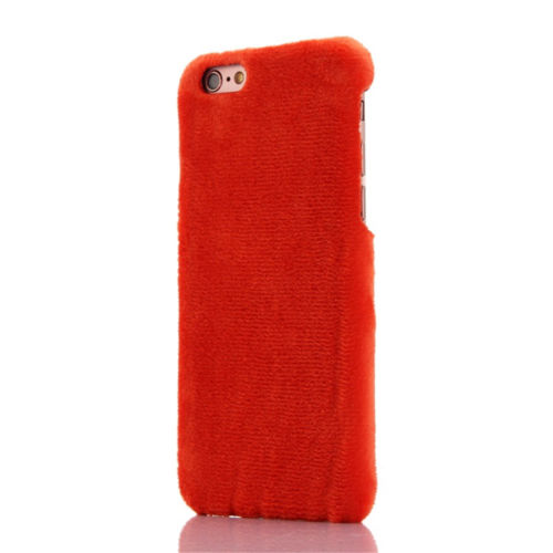 Fashion Winter Fur Plush Soft Phone Back Case Covers
