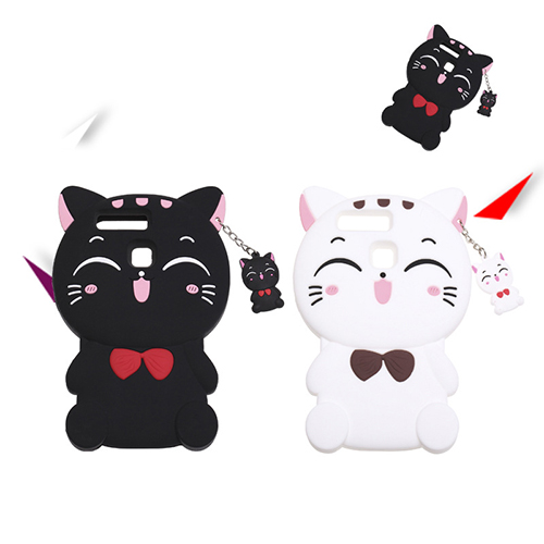 cute cat silicone cell phone case