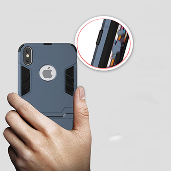 New style 2 in 1 tpu+pc phone case for iphone X