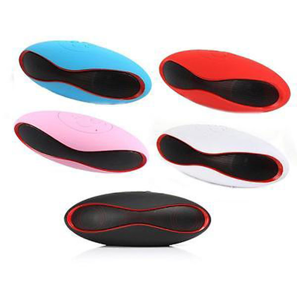 Wireless Portable Radio Rugby Bluetooth Speaker Stereo Mic Super Bass FM Support
