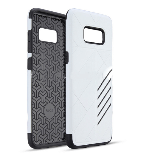 2 in 1 360 degree TPU+PC Slim armor protective phone case for mobile phone