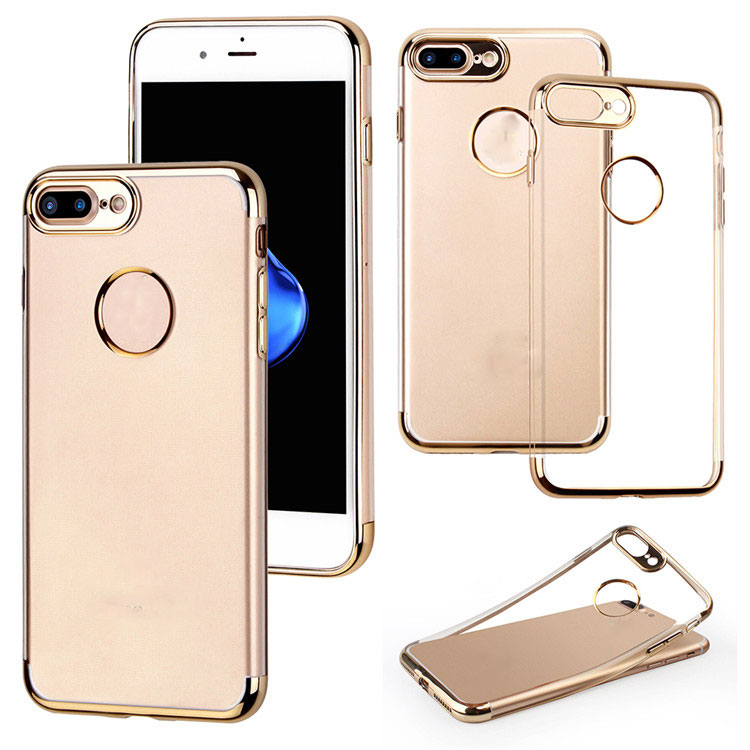 crystal electroplate Soft TPU mobile phone case