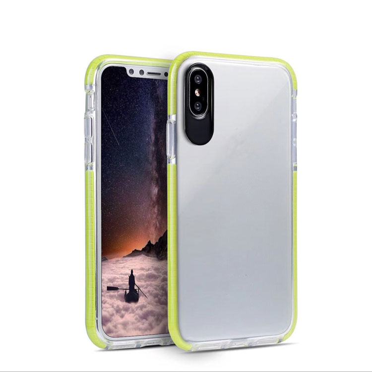 Ultra Thin Soft clear TPU case Anti Burst mobile phone case for iphone X